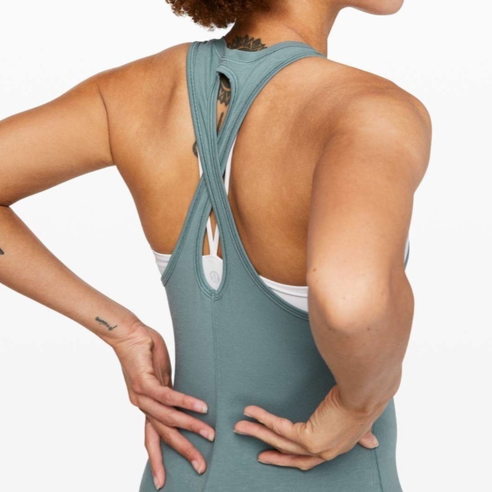 Lululemon Restore and Revitalized Dress Aquatic Green Seafoam